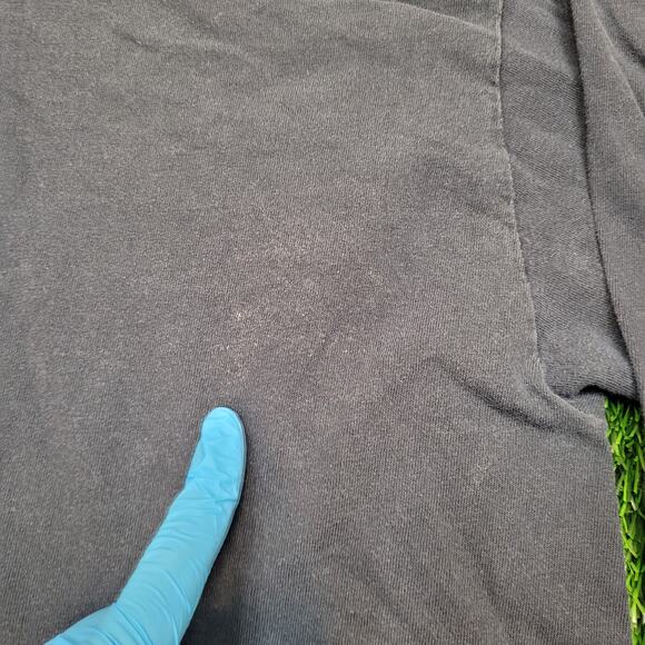 Vintage 90s Dr Seuss Red Red Hooded T-Shirt Medium Oversized Baggy Boxy Fit - Picture 6 of 12